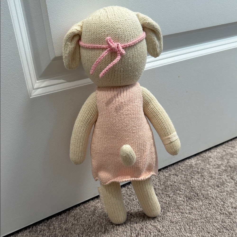 Cuddle + Kind Charlotte The Dog Knit Doll - Picture 2 of 2